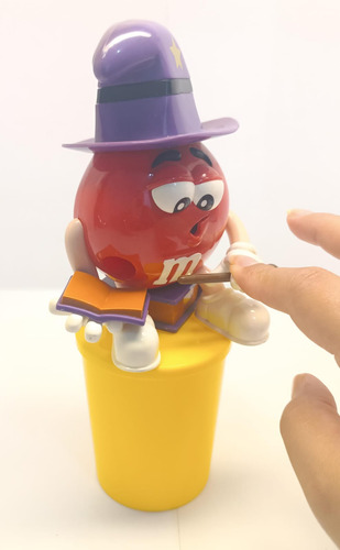 Dispenser M&m M E M Mem Original Grande Feiticeiro Mago Mági (Usado)