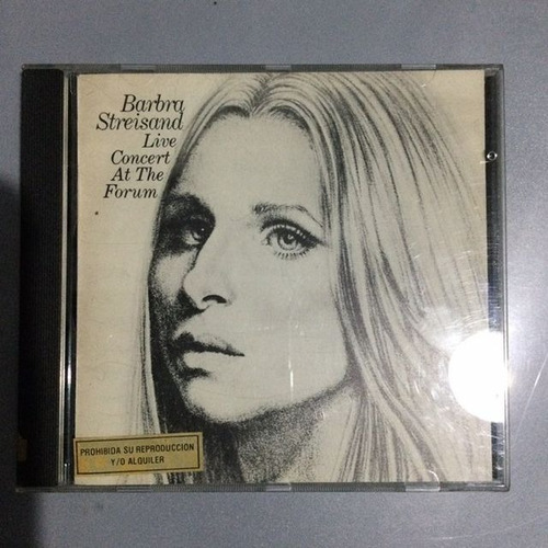 Barbra Streisand Live Concert At The Forum Cd Import Kktus 