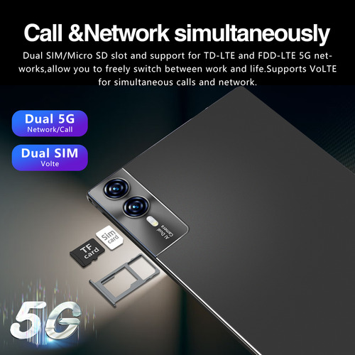 Tableta S12 Gpt 512gb+12gb 11.6'' Rom Android 13