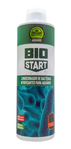 Powerfert Bio Start 250ml Ciclagem Rápida Aquários Água Doce