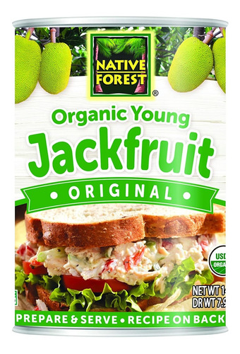 Native Forest, Alternativa De Jaca Vegana Sin Carne, 14 Onza