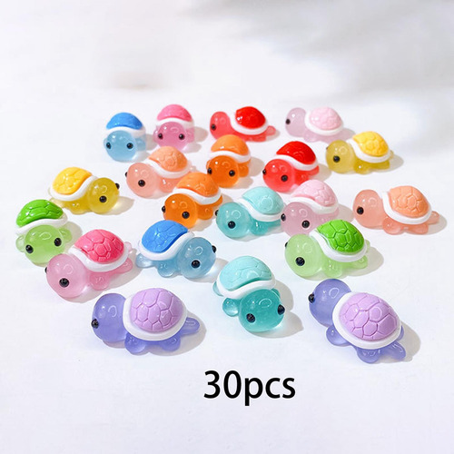 3 X 30x Mini Tartarugas Pequenas Figuras Enfeites