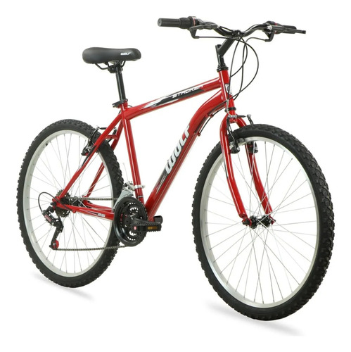 Bicicleta Montaña R26 18v Wolf Rojo L