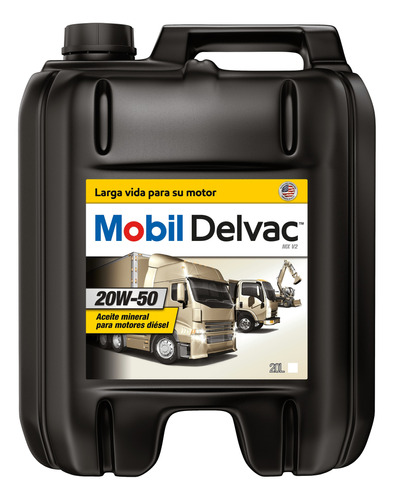 Aceite Motor Diesel Mobil Delvac Mx V2 20w-50 20litros