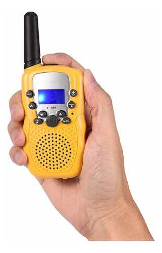 2 peças de brinquedo de rádio bidirecional Walkie Talkies para crianças