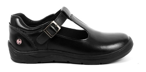 Bubblegummers Zapatos Escolar Para Niña Negro