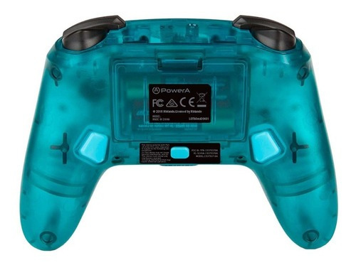 Control Inalambrico Teal Frost Para Nintendo Switch Color Verde/Transparente