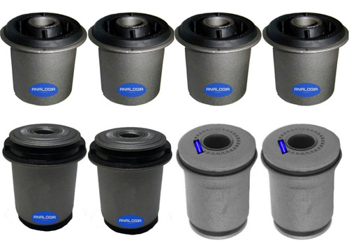 Imagen 2 de 9 de Kit Bujes De Tren Delantero Toyota Hilux 2006 4x4 4x2