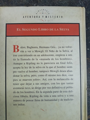 Imagen 2 de 3 de El Segundo Libro De La Selva * Rudyard Kipling * Altaya *