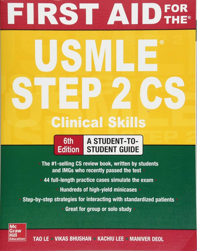 First Aid For The Usmle Step 2 Cs  -  Le