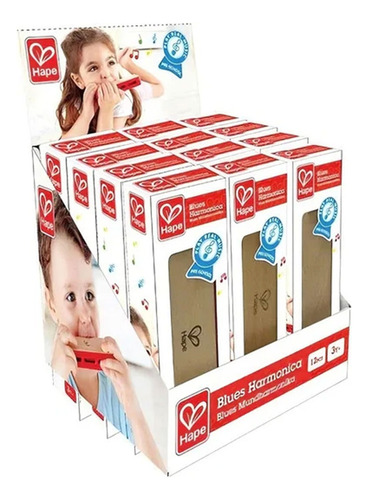 Armónica De Madera Hape Fomenta El Desarrollo Musical Niños