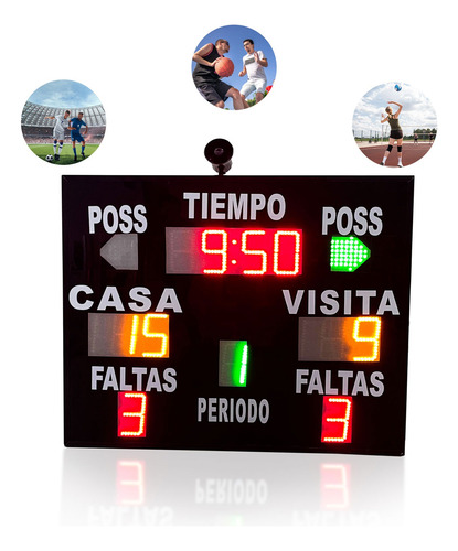 Marcador Electrónico - Idea Para Todos Los Deportes