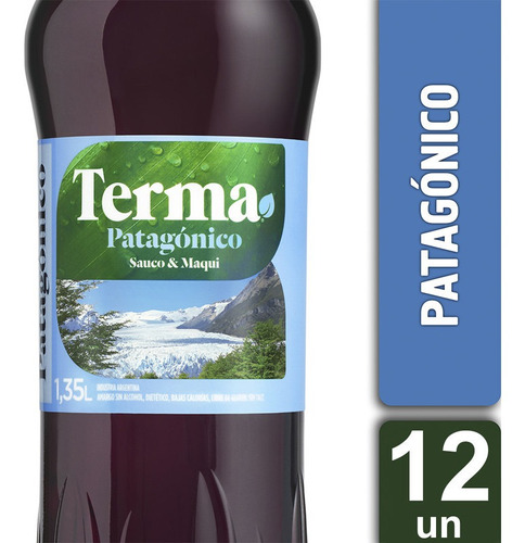 Terma Amargo Patagonico Aperitivo Botella Pet 1.35lt X 12 Un
