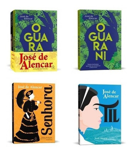 Imagem 1 de 6 de Box Obras Essenciais José De Alencar O Guarani Senhora Til