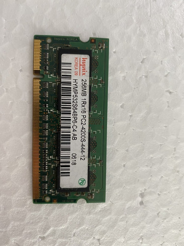 Memoria Ram Hynix 256 Mb 1rx16 Pc2-4200s-444-12