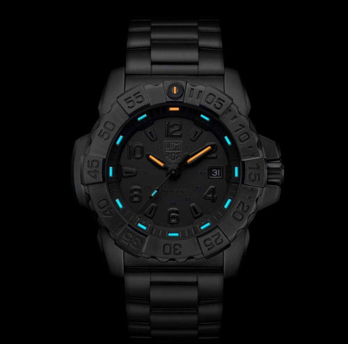 Luminox Navy Seal Blackout Diver's 200 M Steel Xs.3252.bo