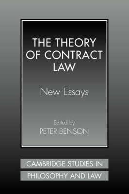 Libro The Theory Of Contract Law : New Essays - Peter Ben...