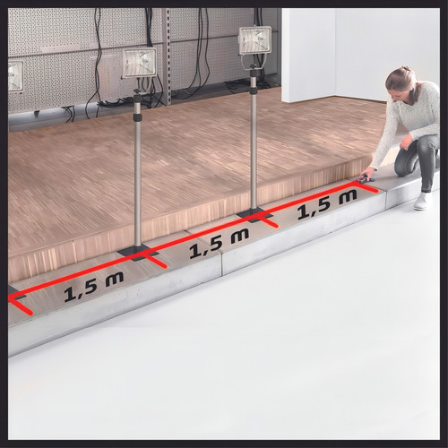 Medidor De Distancia Laser Einhell Classic Tc-ld 50 Clase Il