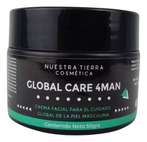 Crema Facial Global Care 4man 50grs Para La Piel De Hombres
