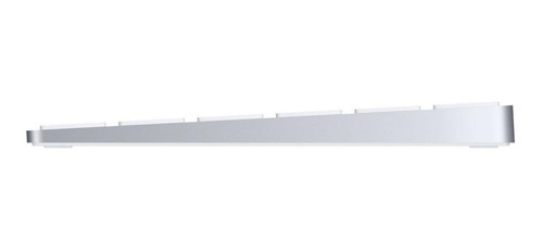 Imagen 4 de 4 de Apple Magic Keyboard inglés color plata y blanco