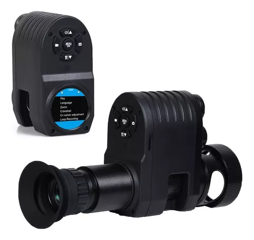 Megaorei 4 alcance de visión nocturna, cámara de caza HD de 1080p,  monocular de visión nocturna con iluminador IR de 850 nm, guarda fotos y  videos