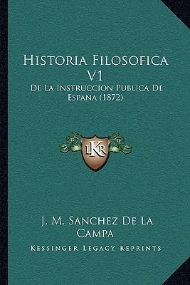 Libro Historia Filosofica V1 : De La Instruccion Publica ...