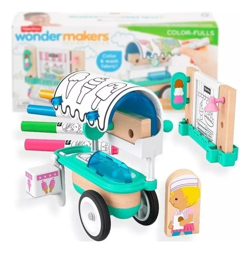 Fisher Price Wonder Makers Tienda De Helados Ice Cream Cart
