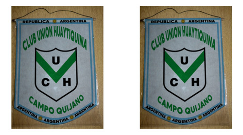 Banderin Chico 13cm Union Huaytiquina Campo Quijano