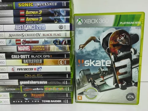 Jogo Skate 3 - Original - Semi Novo - Melhor Preço - Box360