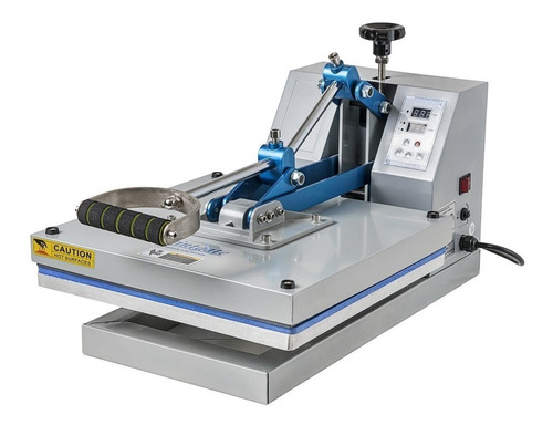 Estampadora  sublimadora  manual Printgate EST-07  azul y plata 220V