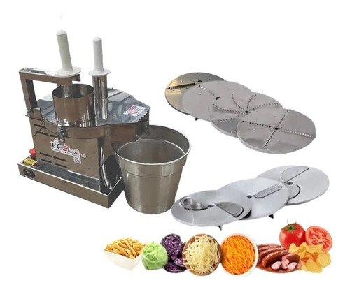 Multiprocessador Industrial Alimentos Pizzaria Batata Palito