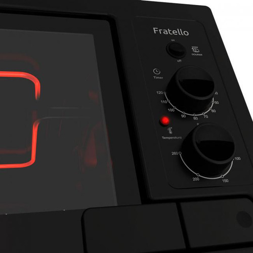 Forno Eletrico Fratello Com Timer Stile 220 V Mueller