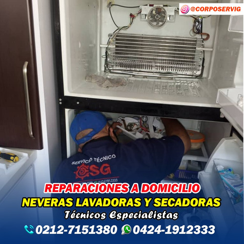 Imagen 10 de 10 de Reparación Nevera Técnico Kitchenaid Viking Whirlpool LG