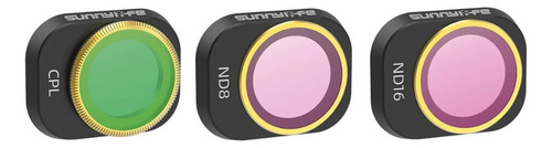 Kit De Filtros Cpl/nd Para Drone Dji Mini 4 Pro - Sunnylife