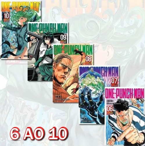 One-punch Man 6 Ao 10! Mangá Panini! Novo E Lacrado