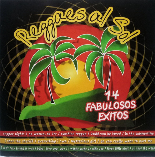 Cd Reggae Al Sol (14 Fabulosos Exitos)