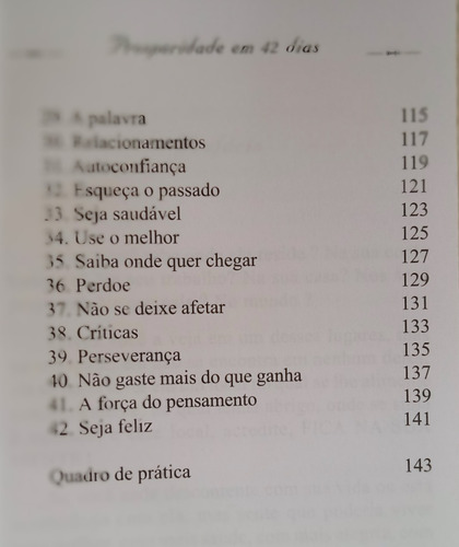 Prosperidade Em 42 Dias: Guia Para O Sucesso - Humberto Pazian, Edição 13, Letras & Textos. (Usado)