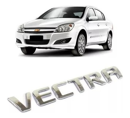 Emblema Letreiro - Cromado - Vectra 2009 2010 2011