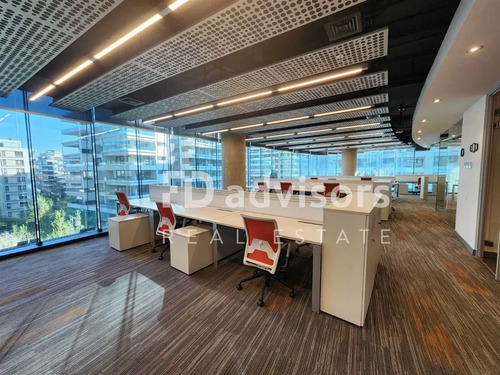 Gran Oficina Amoblada, Leed Gold, Clase A, Av. Las Condes