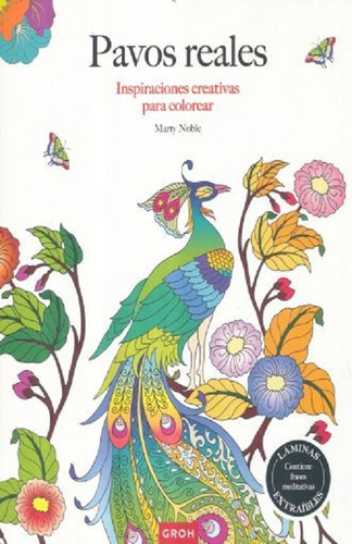 Mandalas Para Colorear Pavos Reales Adultos/niños 