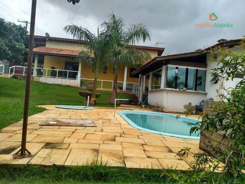 Imagem 1 de 11 de Chácara Com 2 Dormitórios À Venda, 1000 M² Por R$ 460.000,00 - Jundiaquara - Araçoiaba Da Serra/sp - Ch0257