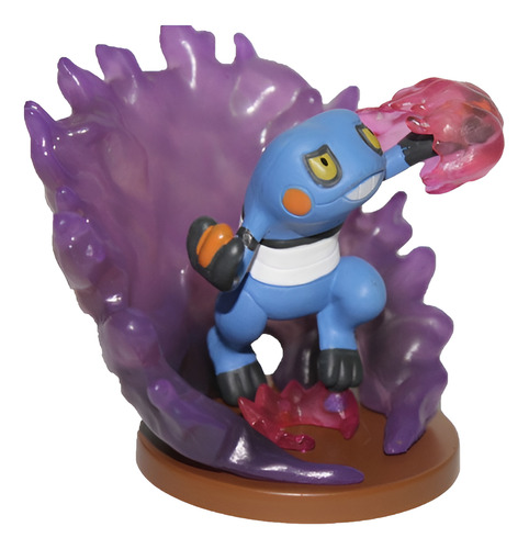 Pokemon Croagunk Nº 453 Com Efeito 3d