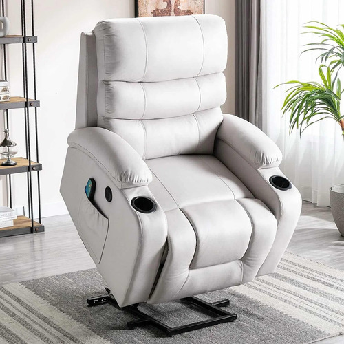 Berger Reclinable Elevador Sillón Masajes Eléctrico