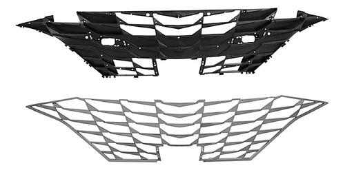 1- Parrilla Crom Para Hyundai Elantra 2021/2022 Tong Yang