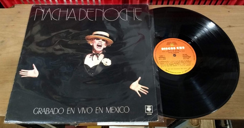 Nacha Guevara De Noche Grabado En Vivo En Mexico Disco Lp