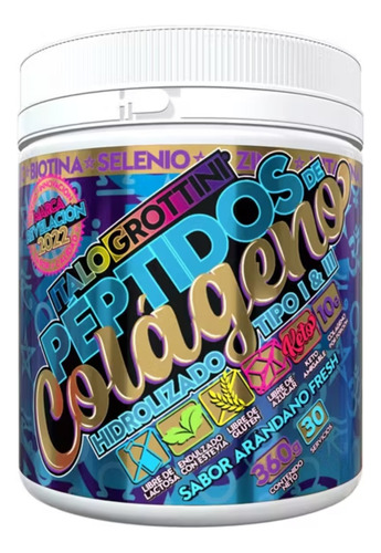 Peptidos Colágeno Hidrolizado Italo Grottini - 360gr