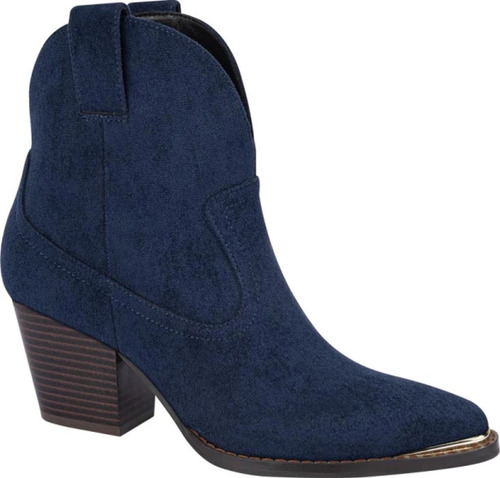 Bota Vaquera Texana Botin Tacon Mujer Tierra Bendita 1149871