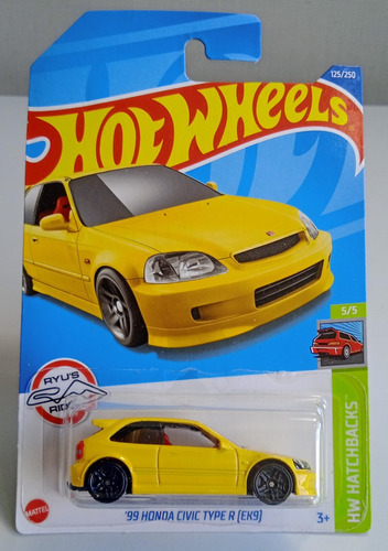 Hot Wheels Honda Civic '99 Type R Esc 1/64 