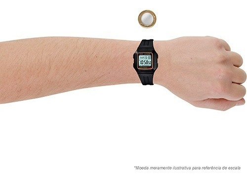 Relogio Casio Esportivo Masculino Digital F-201wa-9adf Novo
