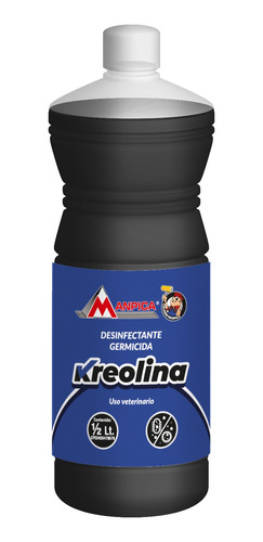 Kreolina Desinfectante Multiuso1/2 Ltr Manpica